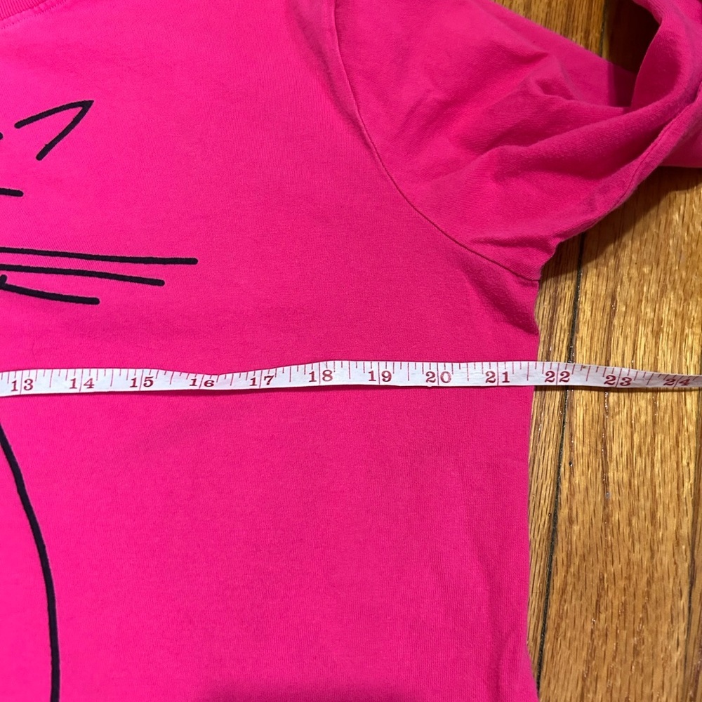Marüshca Hand Painted Cat Long Sleeve T Shirt Sz Large - Picture 8 of 8